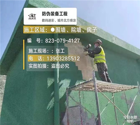 三亚设备迷彩喷涂,迷彩漆施工